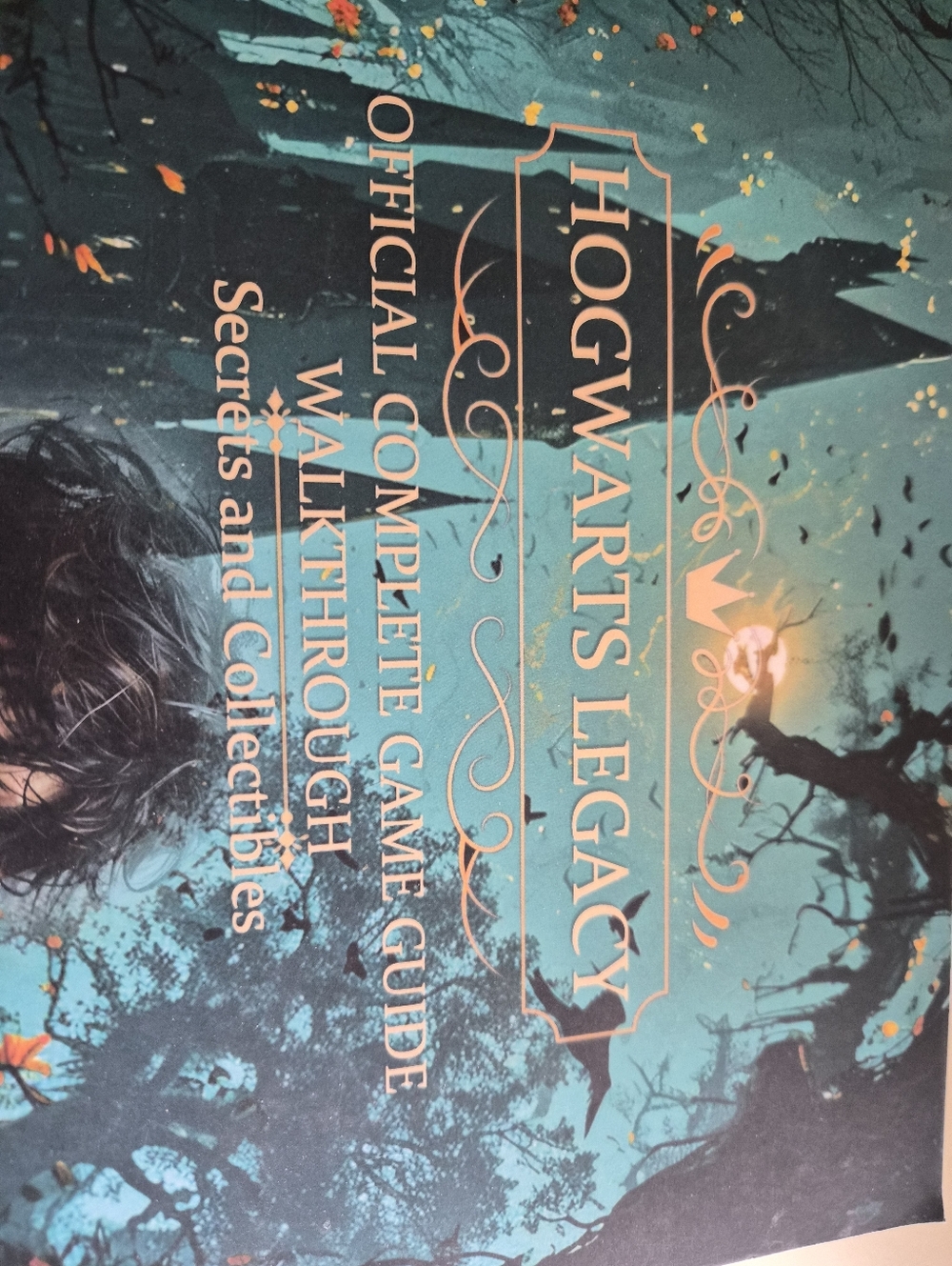 Harry Potter Legacy Official Game Guide in Teal and Gold